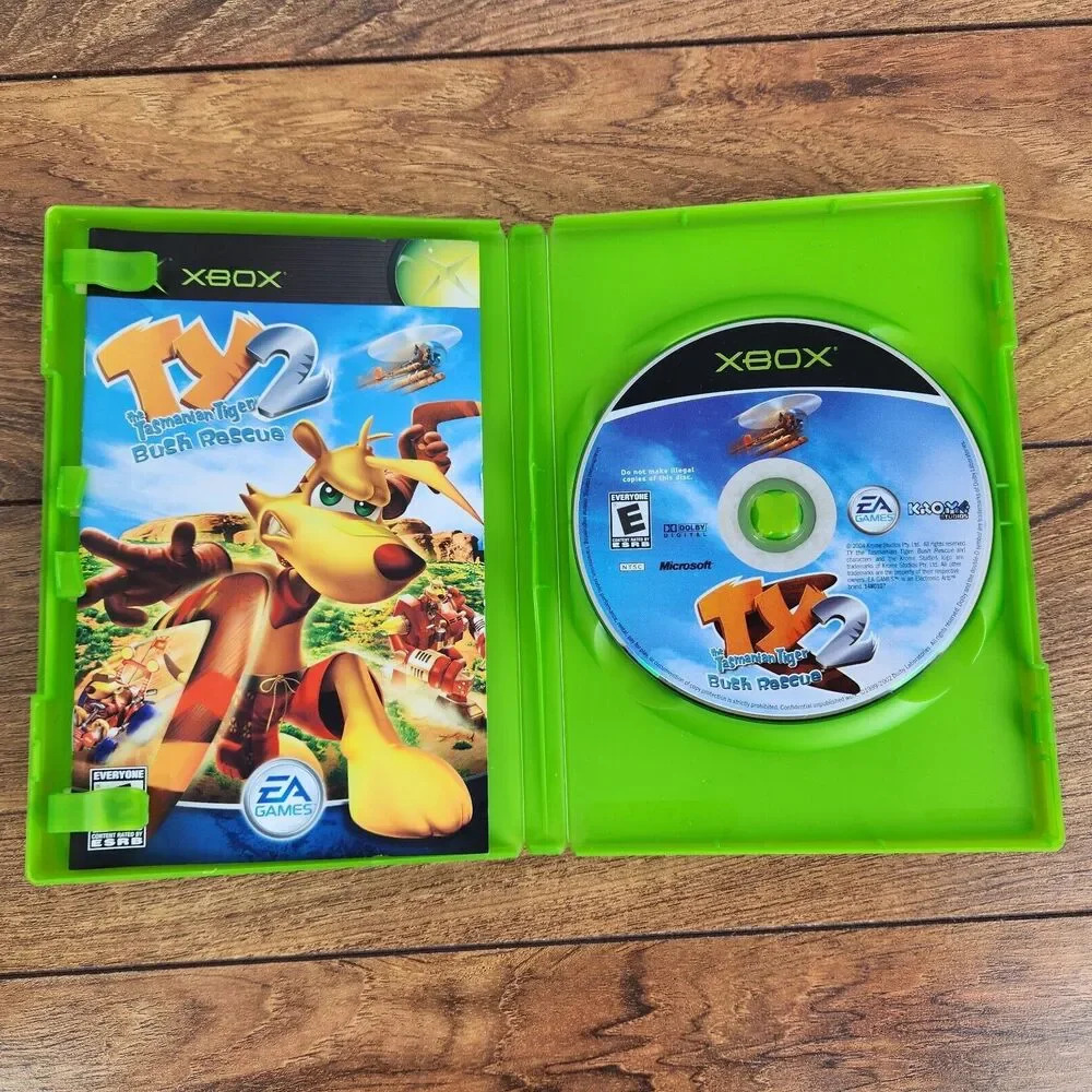 Ty the Tasmanian Tiger 2: Bush Rescue (Microsoft Xbox, 2004) - Complete Game